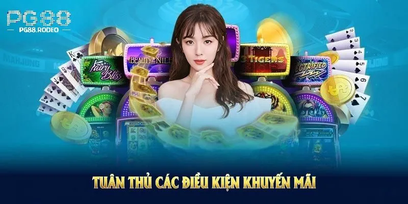 Điều kiện nhận khuyến mãi pg88