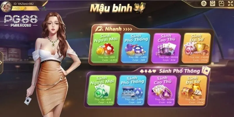 Giới thiệu về mậu binh tại pg88