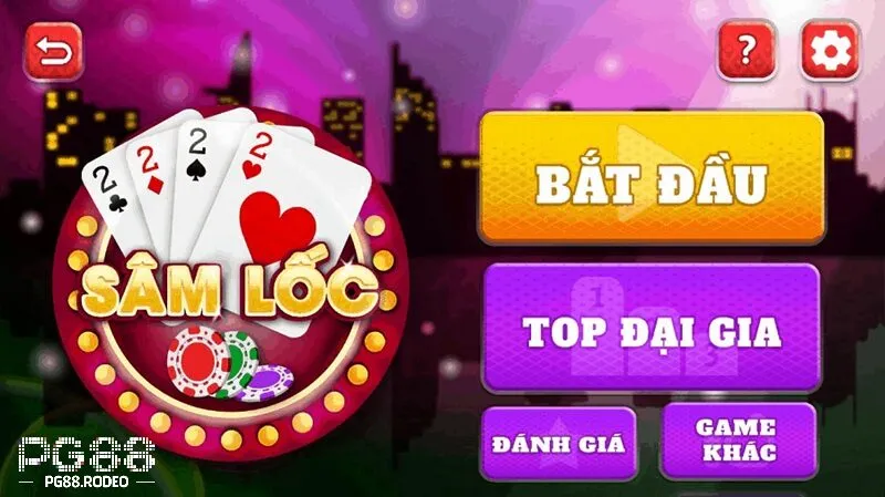 Khám phá sâm lốc tại pg88 game bài trí tuệ